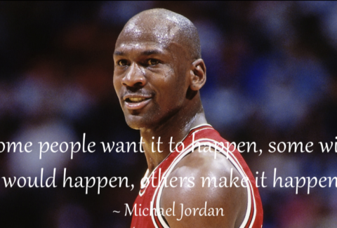 Michael Jordan - Making it Happen!