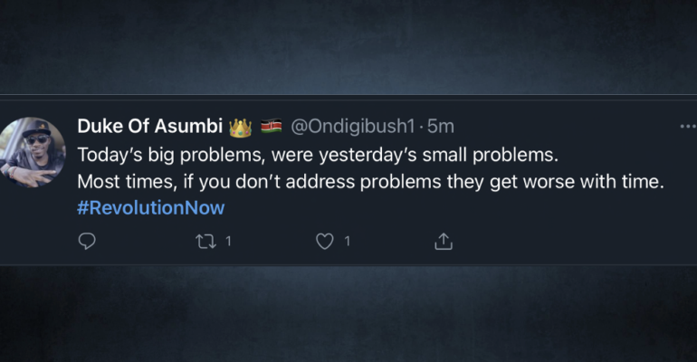 Tweet on Small Problems